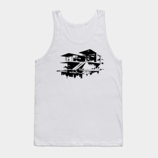 Abstract Architecture Tank Top